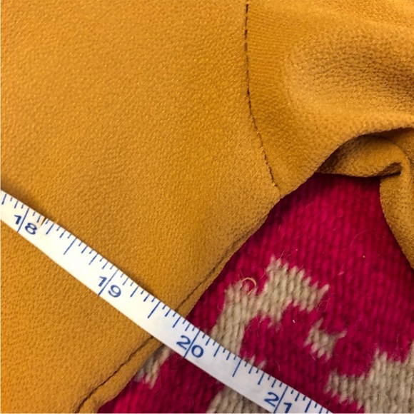 Mustard Yellow Embroidered Maxi Dress - Picture 10 of 10